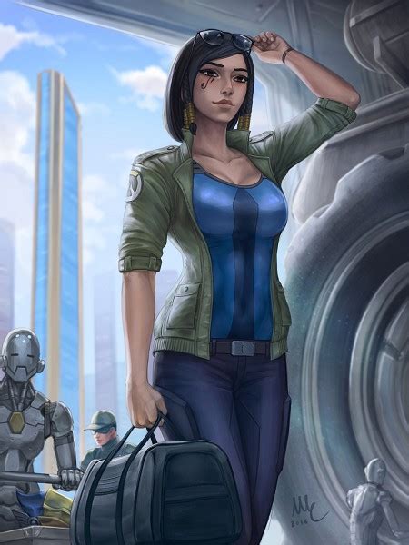 sakimichan overwatch|Casual Pharah .